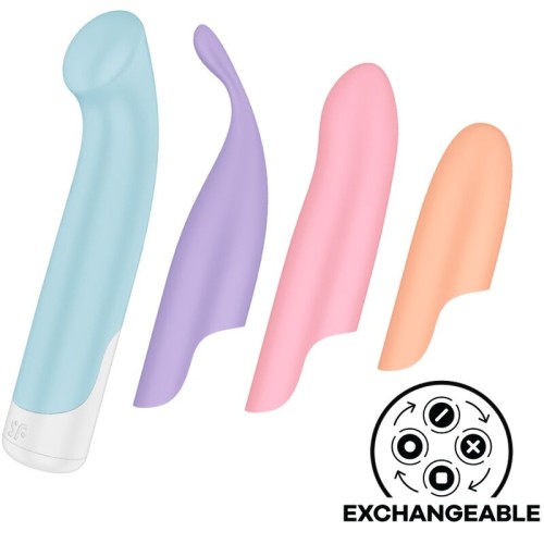 SATISFYER - G-SPOT WAVE 4 12 PROGRAM WIBRACJI WIBRATOR CIEMNOSZARY